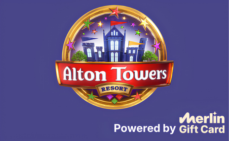 Alton Towers gift card