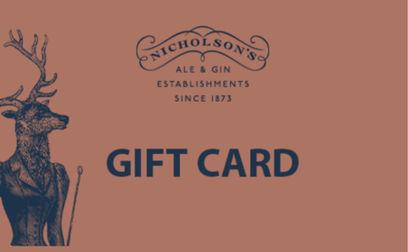 Nicholsons gift card