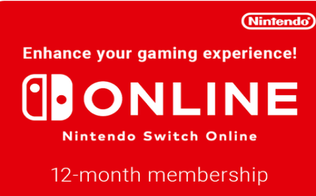 Nintendo Switch Online- 12 Months Subscription